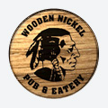 Sigital signage Wooden Nickel