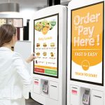 Interactive signage menu