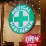 Medical Marijuana signage menu