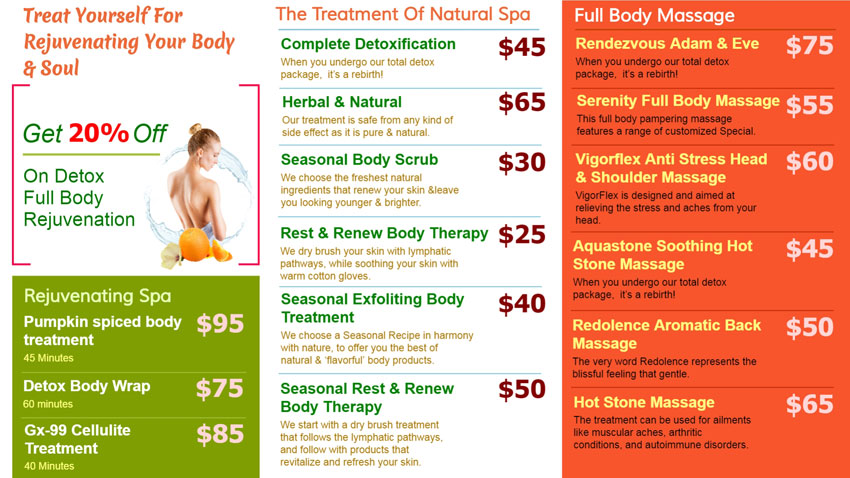 Template of a Beauty Grooming Salon