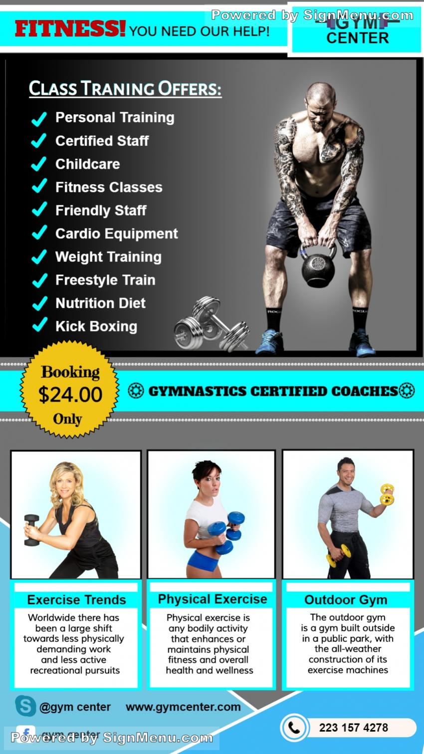 A template of a Gym