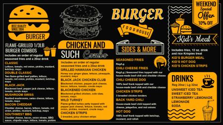 Burger Menu