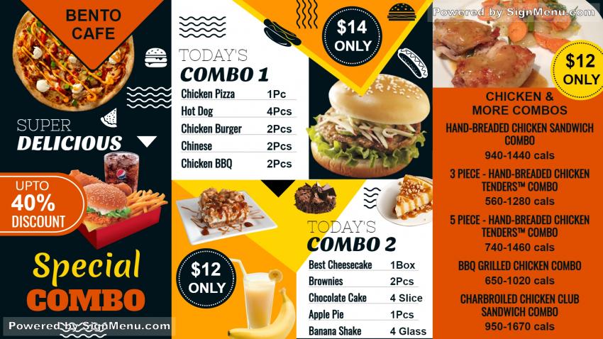 Combo Menu