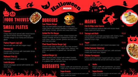 Halloween Menuboard